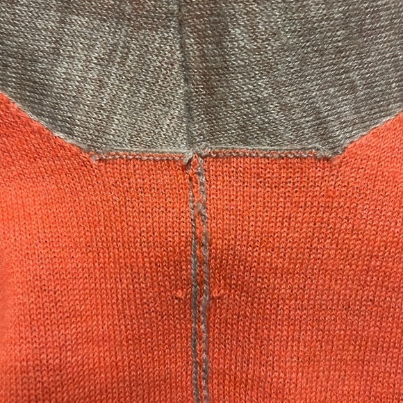 Merino Wool Reversible Women’s Sleeveless Mock Turtleneck Knit Sweater est S/M - Picture 8 of 8